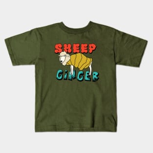 Sheep Ginger Kids T-Shirt